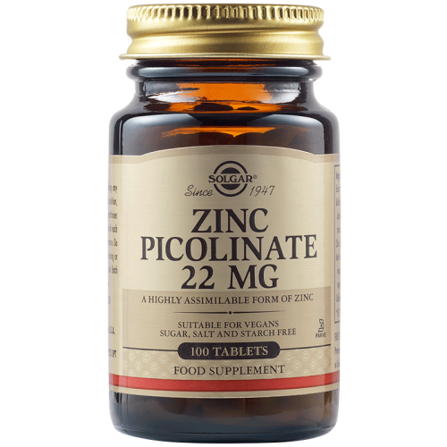 ZINC PICOLINATE 22 mg от Solgar - 100 tablets